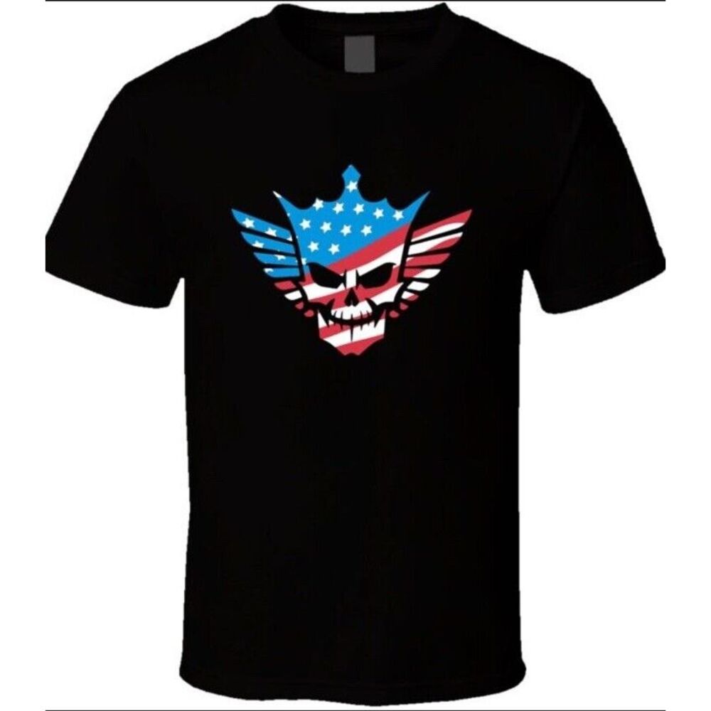 Cody Rhodes Americanโ Nightmare Skull Wrestling Fan T Shirt XL Unisex
